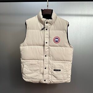 Canada Goose White Puffer Vest
